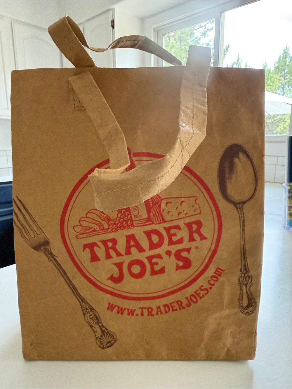 Trader Joe’s Washable Supernatural Paper Grocery Tote
